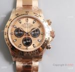 JH Factory Swiss 4130 Replica Rolex Daytona Rose Gold 40mm Watch